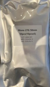 PDO Thread - Mono 27G 50MM  (50PCS) 10x5PCS