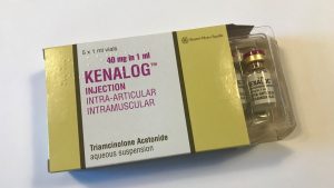 Kenalog 40mg/1ml injection (5 x 1ml amps)