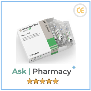 Lidocaine 2% 2ml x 10 ampoules