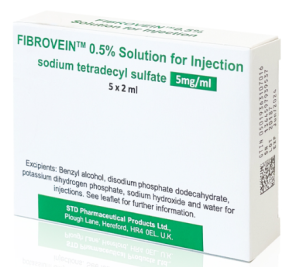 Fibrovein 0.5% solution for injection (5x2ml)
