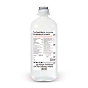 Sodium Chloride 0.9% IV Bottle 100ml 10 Bottles