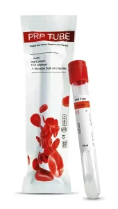 Premium-grade 10 ml PRP vacuum blood collection tubes containing ACD